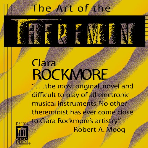 CD cover for “The Art of the Theremin” by Clara Rockmore.