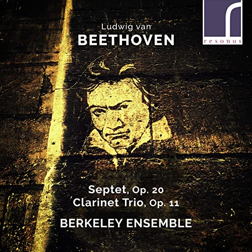 CD cover featuring a portrait of Ludwig van Beethoven and text details.