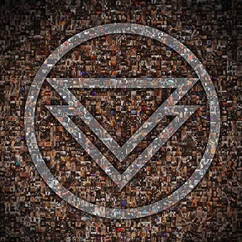 CD cover for The Ghost Inside, featuring a collage and geometric design.