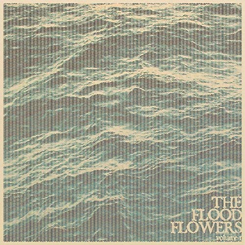 CD cover with textured, wavy blue and beige abstract design.