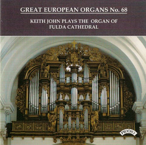 CD cover featuring a detailed, ornate pipe organ inside Fulda Cathedral.