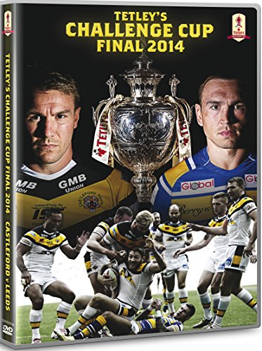DVD cover for Tetley's Challenge Cup Final 2014, Castleford vs Leeds.