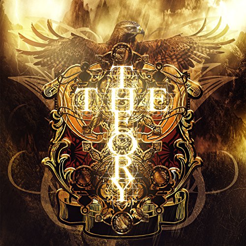 CD cover featuringC featuring a golden ornate emblem with an eagle and text "THE THEORY".