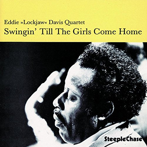 CD cover featuring a black and white portrait of jazz musician Eddie Lockjaw Davis.