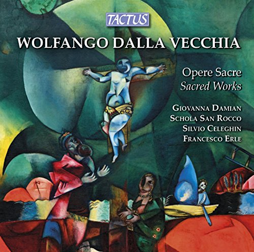 CD cover for "Vecchia: Opere Sacre" featuring religious artwork.
