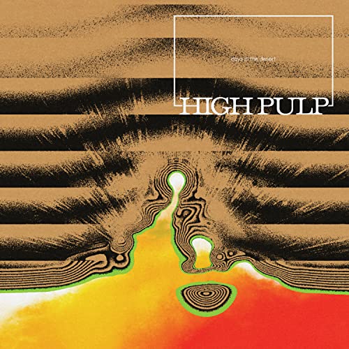 Album cover for High Pulp’s “Days In The Desert” with desert imagery.