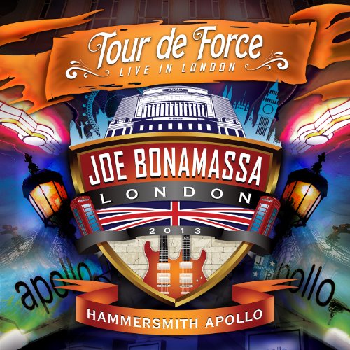 Joe Bonamassa “Tour De Force” CD cover with London imagery.
