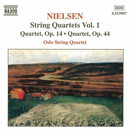 CD cover for Nielsen’s String Quartets Vol. 1 by Oslo Quartet.