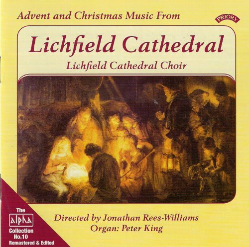 CD cover for "Alpha Collection Vol. 10" featuring Lichfield Cathedral Choir.