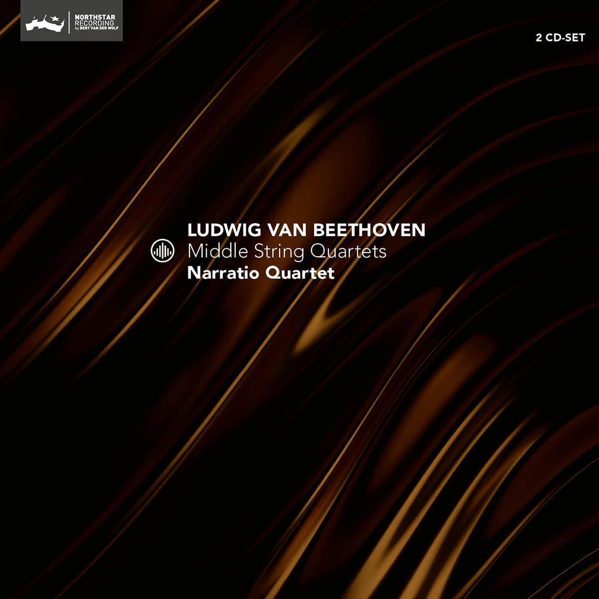 CD cover for Beethoven’s Middle String Quartets by Narratio Quartet.