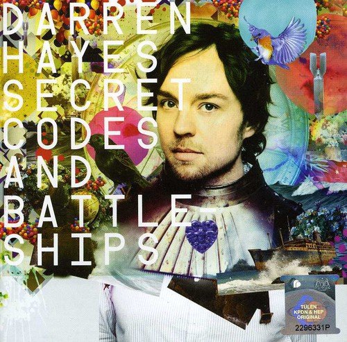 CD cover for Darren Hayes’ “Secret Codes and Battleships” album.