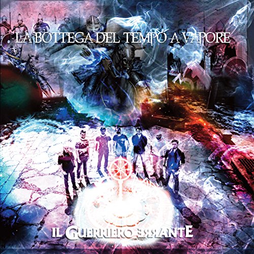 CD cover: armored knight above a group of people, swirling effects.
