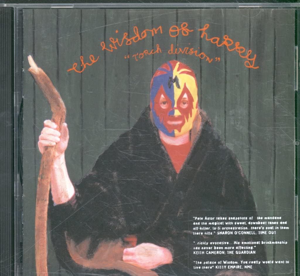 CD cover for "Wisdom Of Harry - Torch Division" featuring painted figure.