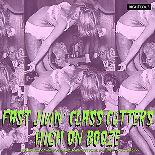 CD cover with vintage, distorted images of dancers and text overlay.