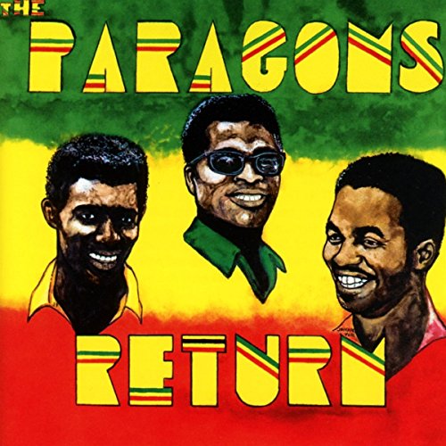 Album cover for “Return” by The Paragons, featuring three smiling men.