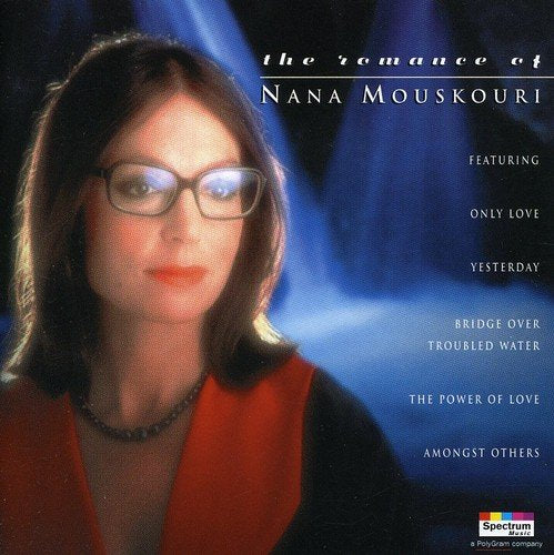 Nana Mouskouri album cover featuring a portrait and song titles.