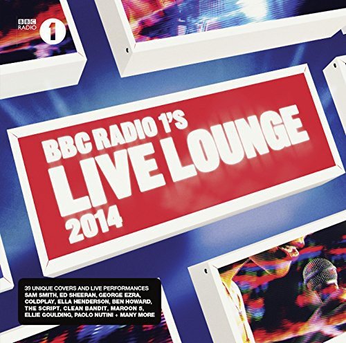 BBC Radio 1's Live Lounge 2014 CD cover with red and white text.