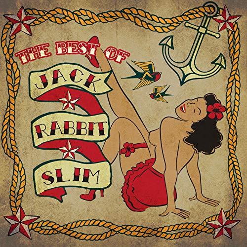 CD cover: vintage-style pin-up girl with anchor and nautical stars.