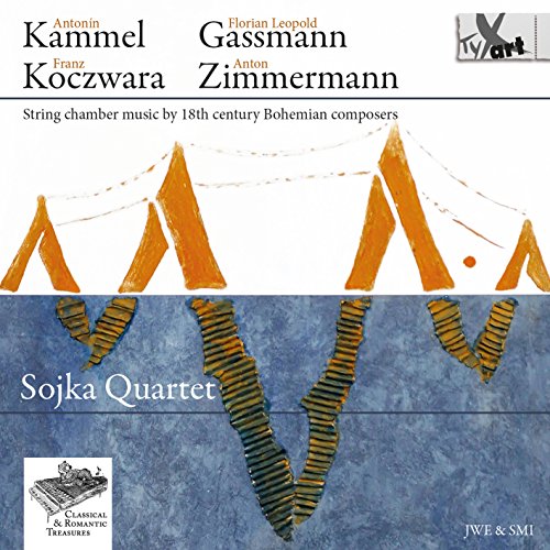 CD cover for Sojka Quartet’s 18th century Bohemian string chamber music.