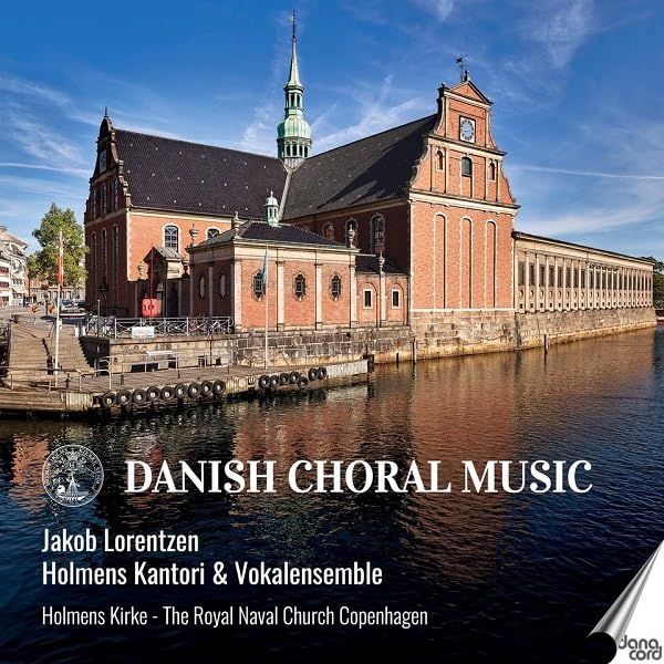 CD cover featuring Holmens Kirke church in Copenhagen, Denmark.