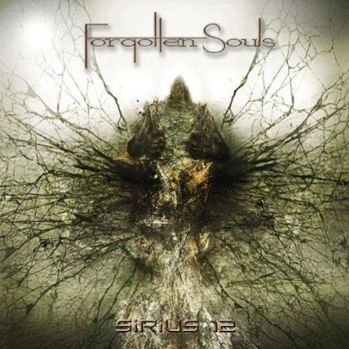 CD cover: dark, cracked texture with a central, distorted face image.