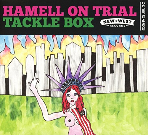 Album cover art featuring a cartoon Statue of Liberty against a city skyline.