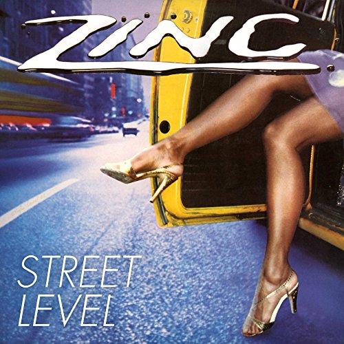CD cover for Zinc’s “Street Level” featuring legs and a taxi door.