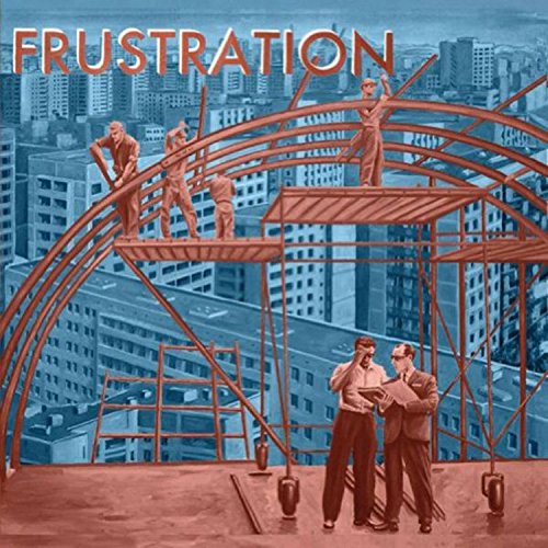 Vintage-style album cover depicting construction workers and a city skyline.