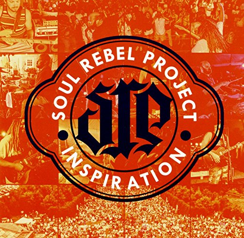 CD cover for “Inspiration” by Soul Rebel Project, orange and black design.