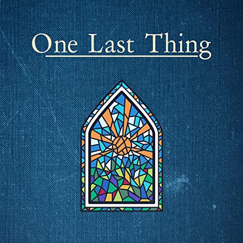 CD cover: blue textured background with stained-glass window design.