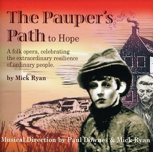 CD cover for "The Pauper's Path," featuring a vintage portrait and landscape.