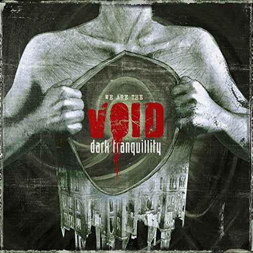 Dark Tranquillity album cover: hands tearing open a chest revealing "VOID".