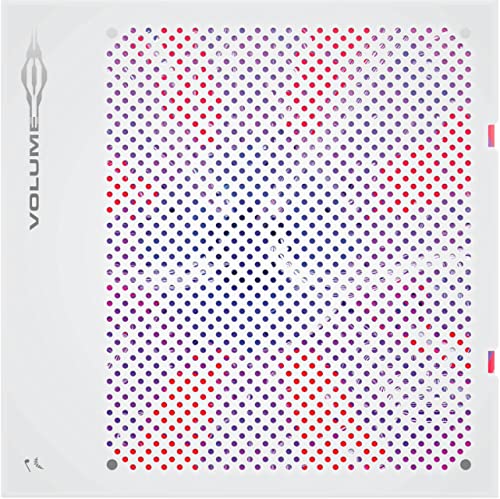 PC Music Volume 3 vinyl record cover with red and blue dots.