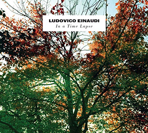 Album cover showing a tree with autumn leaves and the text Ludovico Einaudi In A Time Lapse.