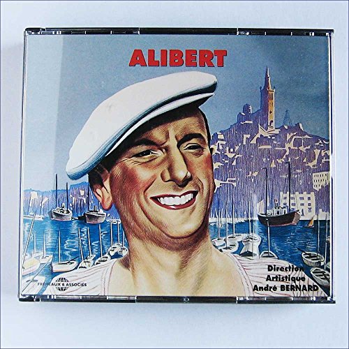 CD cover featuring a smiling man in a sailor cap and coastal town.
