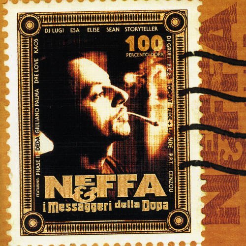 CD cover for Neffa & I Messaggeri Della Dopa, featuring a portrait.