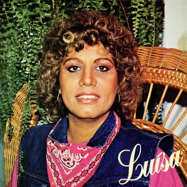 Vinyl record of Luisa’s album, featuring Azymuth, with barcode visible.