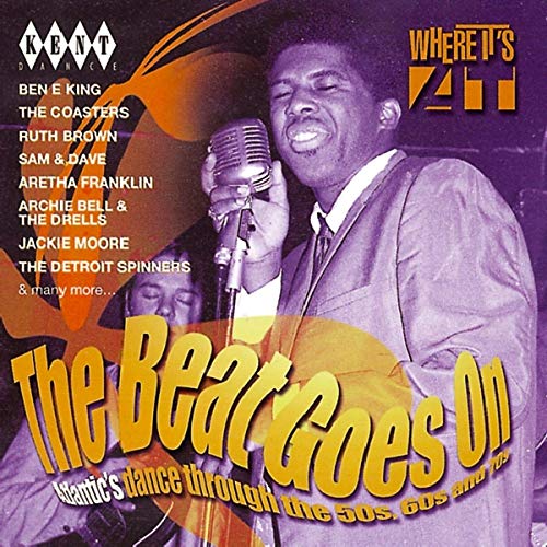 CD cover featuring Ben E. King singing into a vintage microphone.