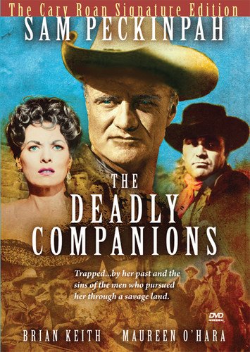 DVD cover for Western film “Deadly Companions” featuring three actors in hats.