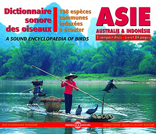 CD cover: birds, Asian landscape, and text in French and English.