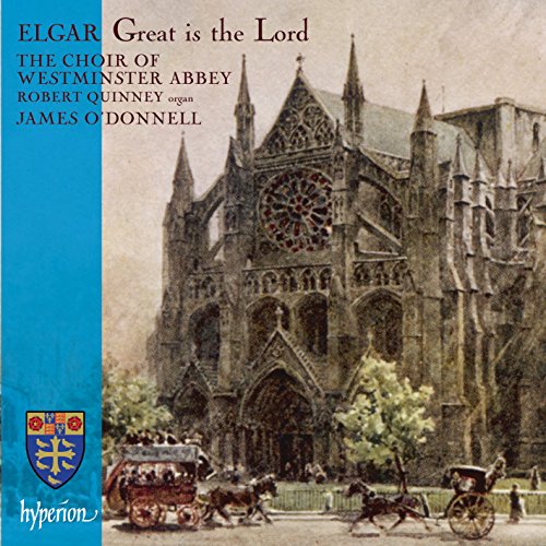CD cover: Westminster Abbey facade with horse-drawn carriages below.