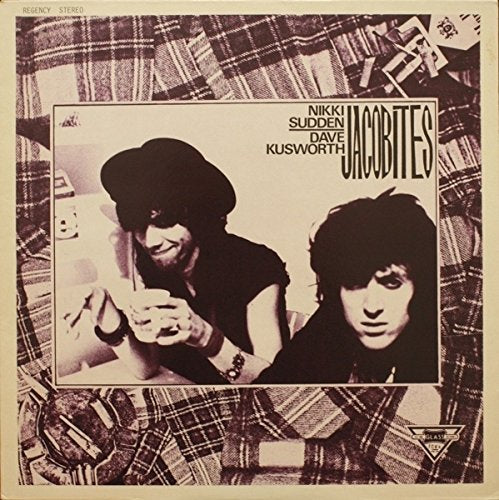 Record album cover featuring Nikki Sudden and Dave Kusworth in black and white.