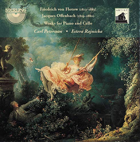 CD cover featuring a classical painting of a woman on a swing.