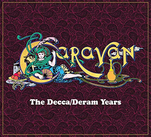 CD cover for Caravan anthology, featuring ornate art nouveau illustration.