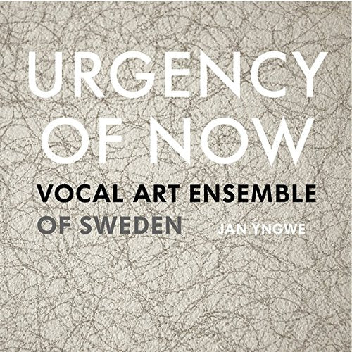CD cover for "Urgency Now" by Vocal Art Ensemble Of Sweden.