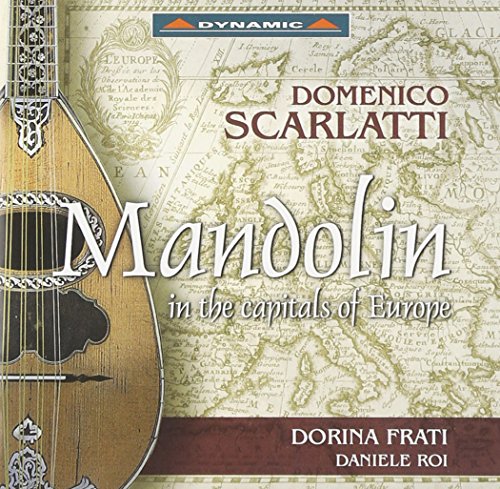 CD cover featuring a mandolin against a vintage map background.