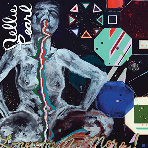 CD cover: painted portrait with abstract geometric shapes and text.