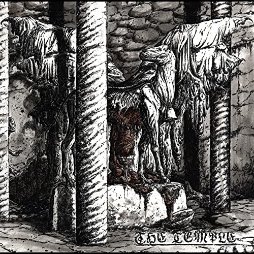 CD cover art: black and white illustration of draped figures and columns.