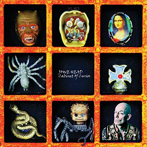 Album cover for Jowe Headās āCabinet of Curiosā featuring oddities.