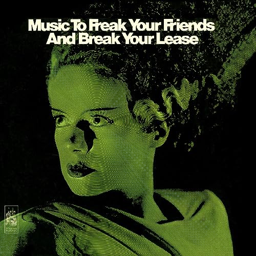 Green-toned album cover featuring a close-up of Frankenstein's monster.